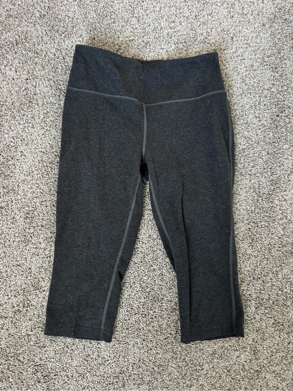 Baleaf Capri Leggings with Wide Waistband. 16" Inseam